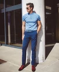 21 Sophisticated Polo Shirt Looks To Wear For Any Occassion Mens Casual Outfits Polo Shirt Outfits Polo Outfit
