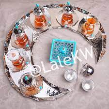 Crescent Turkish Tea Set Ramadan Decorations Ramadan Activities Holiday Traditions