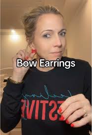 These bow earrings are so cute and they come in a lot of colors!!!!  #ttshopfinds