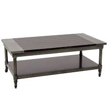 Unique and decorative coffee tables with storage. Irene Inevent Metal Cocktail Table Dark Brown Gray On Walmart Accuweather Shop