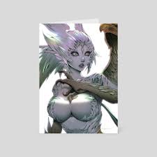 Garuda Final Fantasy, a card pack by Benecea H - INPRNT