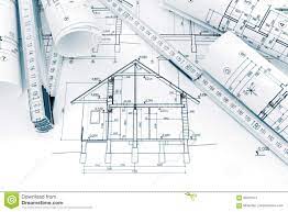 Ein geräumiger und außergewöhnlicher klassiker spiegelt. Rolls Von Technischen Zeichnungen Mit Planen Und Von Planen Fur Haus Stockbild Bild Von Projekt Technik 93201541