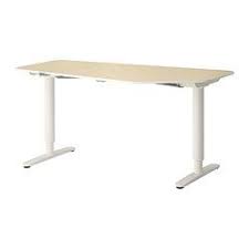 Bekant 5 Sided Desk Sit Stand Birch Veneer White Ikea Ikea Oficina Ikea Mesa De Oficina