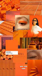 Asthetic Wallpaper Black In 2021 Orange Aesthetic Orange Wallpaper Aesthetic Iphone Wallpaper