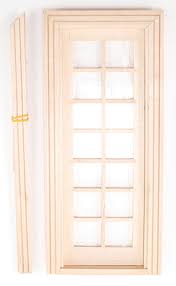 Dollhouse Single French Door Cla76022 Just Miniature Scale