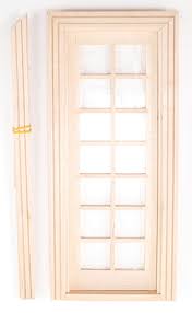 Dollhouse Single French Door Cla76022 Just Miniature Scale