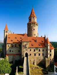 Burg Bouzov Hrad Bouzov Bouzov Tschechien Czechia Moravia Castle