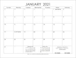 In addition, you can use it to make a monthly plan, you can add some important points in the notes section, you can use it as a reminder. Print Free Monthly Calendar 2021 For Nice Class Free Printable Calendar Monthly
