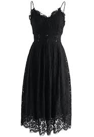 Spirit Of Romance Lace Cami Dress In Black Black Cami Dress Fashion Dresses