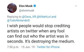 Elon musk reveals on 'snl'. Elon Musk Verzichtet Wegen Nier Automata Fan Art Zukunftig Auf Twitter