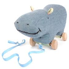 Paula Das Nilpferd Auf Radern Exzellent Baby Diy Stofftiere Kuscheltier