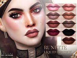 Here's how to install mods for sims 4 and how to download sims 4 cc on pc and mac. Runette Liquid Lipstick N127 The Sims 4 Catalog Sims 4 Sims Sims 4 Cc Makeup