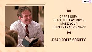 We've put together this collection … Hollywood News Robin Williams Birth Anniversary 11 Beautiful Movie Quotes Of The Brilliant Actor Latestly