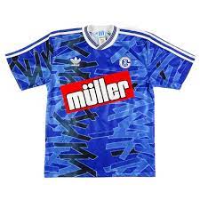 Darum gab es ein gerangel an der seitenlinie villingen. 1993 94 Schalke 04 Shirt Home S Top Shirt Maillot Trikot Ebay