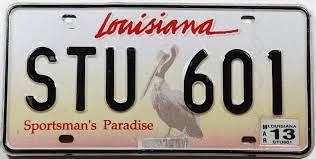 Check spelling or type a new query. 2013 Louisiana License Plate Brandywine General Store