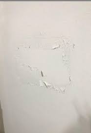 .spackle, again leave nothing on the surface of the wall, once dry lightly sand in a circle motion with a fine sand paper, say 180 grade, dust off apply. Primer Cracks Once It Begins To Dry Over New Drydex Spackling Home Improvement Stack Exchange