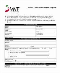 Medical Claim Form Template Lovely Sample Medicare Reimbursement Form 6 Free Documents In Pdf In 2020 Medical Claims Medical Professional Growth Plan