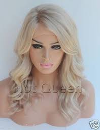 You can dye your hair any color you want however it does not mean you should. 100 Brazilian Remy Human Hair Blonde Wavy Full Lace Wig Lace Front Wig 16 24 Human Hair Wigs Blonde Wig Hairstyles Wigs