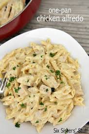 One Pot Cheesy Chicken Alfredo Recipe On Yummly Chicken Alfredo Recipes Recipes Pasta Dishes
