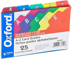 I know this seems like such a simple problem, but the folder and file sorting whenever i perform browse in any application is always in reverse alphabetical order with folders first and then files (also in reverse alphabetical order). Amazon Com Oxford Poly Index Card Guides Alphabetical A Z Assorted Colors 4 X 6 Size 25 Guides Per Set 73154 Card File Box Alphabatized Dividers Office Products