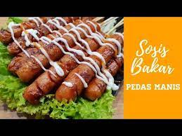 Sosis bakar teflon cocok dijadikan camilan ataupun bisa untuk ide jualan sosis bakar. Ide Jualan Sosis Bakar Pedas Manis Youtube