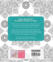 Zentalgle doodle coloring page lisa brando extreme coloring with color combination chart extremecoloring 4.5 out of 5 stars (237) $ 1.95. Amazon Com Extreme Coloring Mandalas Relax And Unwind One Splash Of Color At A Time Extreme Art 9781438008349 Lawson Beverly Books