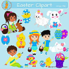 Clipart For Easter By Smart As A Fox Designs This Collection Contains 28 Clip Art Pieces 14 Vividly Colored Images A Easter Clipart Clip Art Easter Egg Hunt