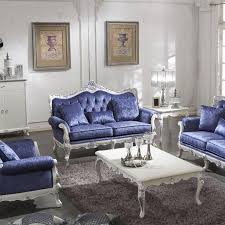 Sollid wood with genuine leather. Professional French Style Classical Wooden Fabric Leather Sofa Set