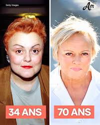 🎉 Joyeux 70e anniversaire à l'emblématique Muriel Robin ! De la scène au  grand écran, elle est restée fidèle à elle-même, ainsi qu'à cette coupe  courte emblématique qui est sa marque de