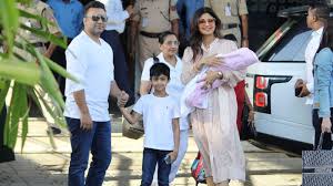 Her father's name is bal krishan. Shilpa Shetty And Raj Kundra Papped With Their Newborn Daughter Samisha And Son Viaan Hindi Movie News Bollywood Times Of India