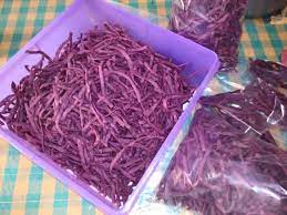 Campur mayummy dengan ubi ungu dan tambahkan susu kental manis serta. Stik Ubi Ungu By Yenni Yohanes Langsungenak Com
