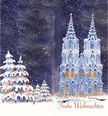 Bei uns wird die weihnachtsplanung zum kinderspiel und das fest der. Grusskarte Kolner Dom Frohe Weihnachten Jan Kunster Bonn Germany