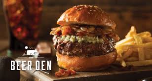 Beer Den Hopped Up Burgers Lowes Foods To Go Local And Fresh Same Day Grocery Pickup And Delivery Recipe In 2020 Lowes Food Food To Go Stuffed Peppers