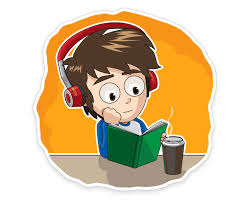 The man works at the computer. Sticker Gif Find On Gifer