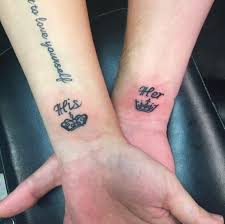 Honor the legacy of this excellent read with a guts and griffith tattoo! 165 Matching King And Queen Tattoos For Couples 2021