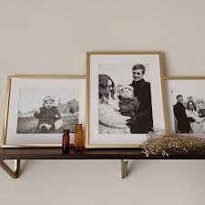 Gold and black photo frames. All About B W Our Best Frames For Your Black And White Photos Frame It Easy