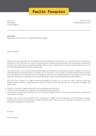 Myperfectcoverletter.com has been visited by 10k+ users in the past month Digital Marketing Strategist Cover Letter Sample Kickresume