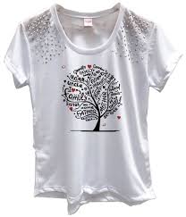 Compre Roupas Femininas Baby Look Pedraria Arvore Da Familia No Elo7 Por R 49 90 Encontre Mais Produtos Camiseta Baby Look Feminina Roupas Roupas Femininas