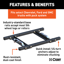 Check spelling or type a new query. Curt 16027 Puck System 5th Wheel Adapter With Rails Select Chevy For Truck Part Superstore