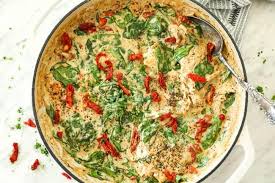 The first thing i will say is that it's one of the most delicious chicken dishes i have when in doubt, these are ingredients to turn to for color, freshness, flavor and lushness. Creamy Tuscan Chicken Paleo Whole30 The Real Simple Good Life