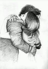 Share the best gifs now >>>. Imagen De Love Hug And Couple Love Drawings Love Art Couple Drawings