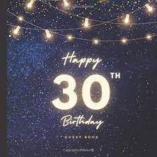 Rainbow stay safe personalised chocolate bar. Happy 30th Birthday Guest Book 30th Birthday Gifts And Decorations For Him Her For Men Women Happy Birthday 30 Fabulous 30 Keepsake Memory Paperback Guest Book Premium