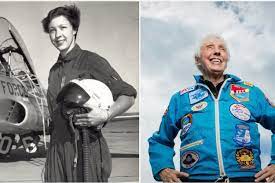 Wally funk has finally been to space. Wally Funk Nenek 82 Tahun Yang Ikut Wisata Luar Angkasa Jeff Bezos Halaman All Kompas Com