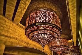 Lustre Traditionnel De Tunisie Hanging Pendants Lamp Paper Lamp