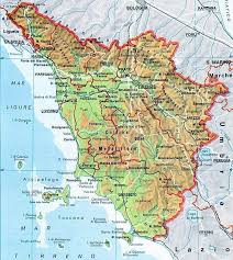 Map Of Toscana Tuscanyagriturismogiratola Tuscany Map Map Tuscany Travel