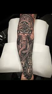 This Elephant Tattoo Is Awesome Elephant Tattoos Tattoos Elephant Tattoo Design
