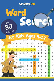 There are 1613 word search for kids for sale on etsy, and they cost £4.61 on average. Word Search For Kids Ages 9 12 80 Engaging Puzzle Games To Improve Spelling And Vocabulary In 4 Main Fun And Educational Themes Definitely An Entertaining Activity For Your Child Kid Wonder 9798647528865 Amazon Com Books