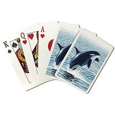 Orca, or one regional card for all, is the greater seattle area's cashless public transportation payment card. Amazon Com Orca Whale Jumping Playing Card Deck 52 Card Poker Size With Jokers Everything Else