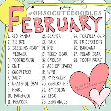 Beth Parent Mcmillian On Instagram Next Month S Doodle Prompts Are Here I Would Also Be Honored If You Would Join Us Drawing Challenge Cute Doodles Doodles