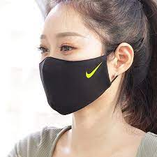 nike ナイキ風 マスク 黒 おしゃれ コットン製 ブランド 大人 フェイスマスク ほこり防止 保温 通気性良い 洗える nike ファッション ナイキ ファッション フェイスマスク